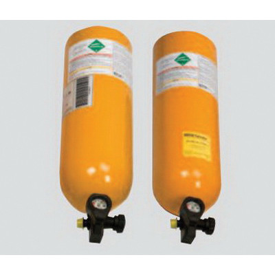 MSA 809872-SP SCBA Cylinder, 2216 psi, Aluminum, Yellow for MSA AirHawk II SCBA
