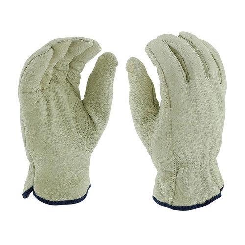 Posi-Therm® 994KP Insulated Driver's Gloves, XL, Grain Pigskin Leather, Natural