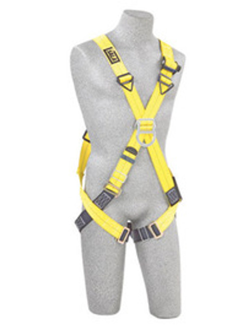 3M™ DBI-SALA® Delta™ Cross-Over Style Climbing Harness 1102010, Universal, Type Full Body, Cross Over Style, Front & Back D-Ring, Pass-Thru Leg Strap, Buckles, ANSI 359.11