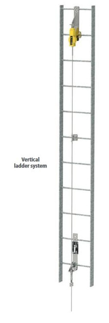 MSA Vertical Ladder Lifeline Kit, 90ft,(27m)