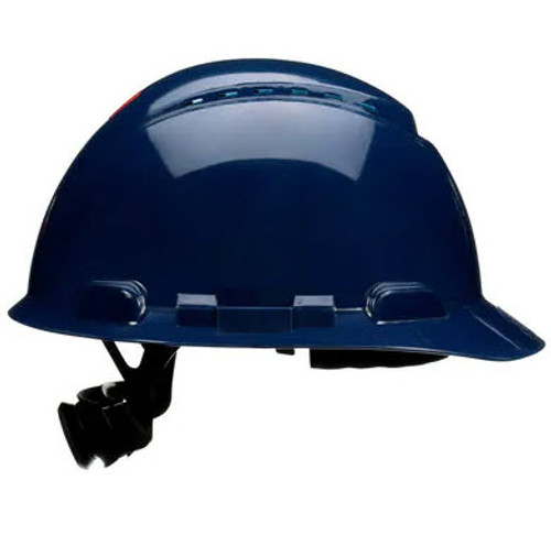 3MSecureFit H-710SFV-UV Hard Hat Vented Navy Blue Ratchet 20/CS