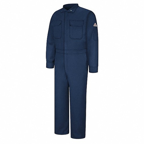 Coverall: 12 cal/sq cm ATPV, Men's, L, 43 in Max. Chest Size, 38 3/4 in Max Waist Size