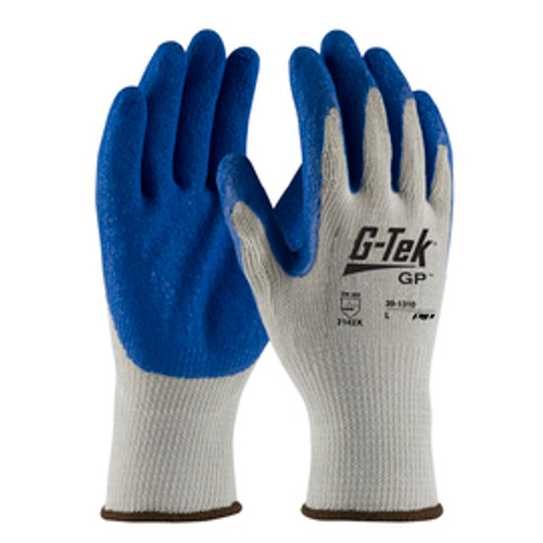 Protective Industrial Products X-Large G-Tek® GP™ 10 Gauge Nitrile Palm And Finger Coated Work Gloves With Polyester/Cotton Liner And Continuous Knit Wrist