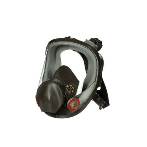 3M� 6000 Series Full Facepiece Reusable Respirator, S, Dual Cartridge, 4-Point Strap, Bayonet