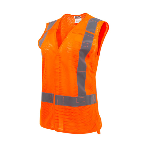 Radians SV4W Breakaway Vest - Hi-Vis Orange - Size 3X - Womens