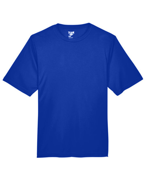 T-Shirt Mens SS Performance 365 Sport Royal Blue 3X