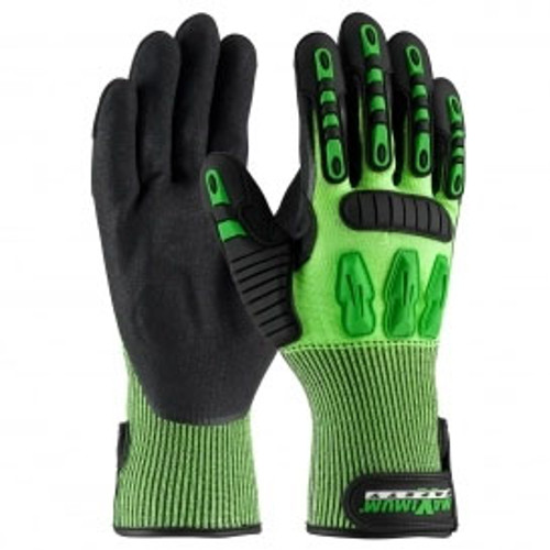 PIP 120-5130 Maximum Safety TuffMax3 Gloves - HPPE Shell with Micro-Surface Nitrile Padded Palm, 2X