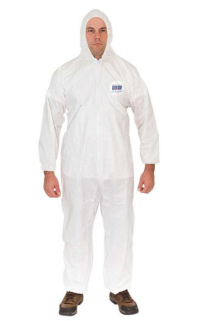 MicroGuard MP® 8015, Microporous Coverall with Attached Hood, Elastic Wrist, Elastic Back, Elastic Ankle, 3X