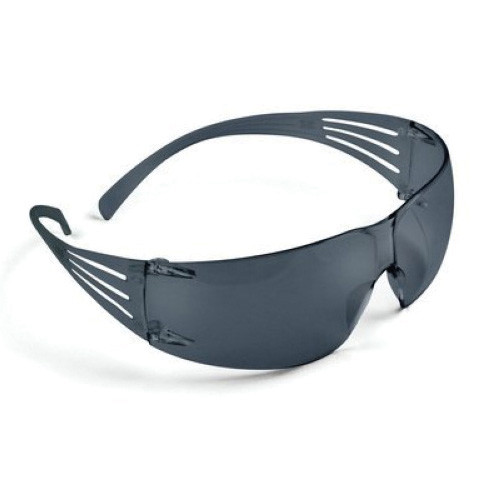 3M™ SecureFit™ 200 SF202AF Scratch-Resistance Lightweight Safety Glasses, Universal, Gray Frame, Gray Lens