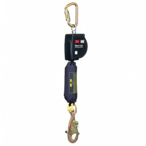 3M™ DBI-SALA® Nano-Lok™ Extended Length Self-Retracting Lifeline with Anchor Hook 3100596, Web, 11 ft