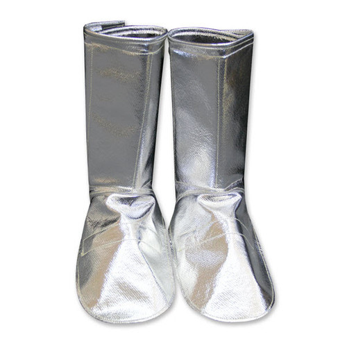 Aluminized Carbon Kevlar® Full Vertical Velcro Leggings, L