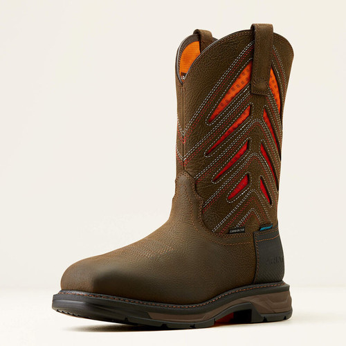 BOOT, WORKHOG XT VENTTEK WATERPROOF CARBON TOE Size 11 EE