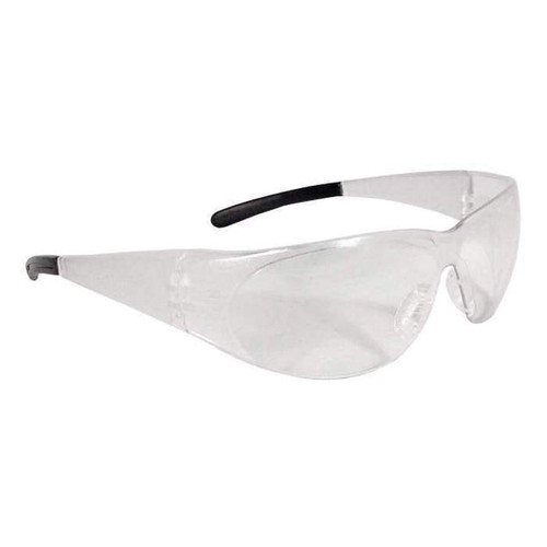 Radians® Illusion™ LL0010ID Scratch-Resistant Safety Glasses, Regular, Clear Frame, Clear Lens