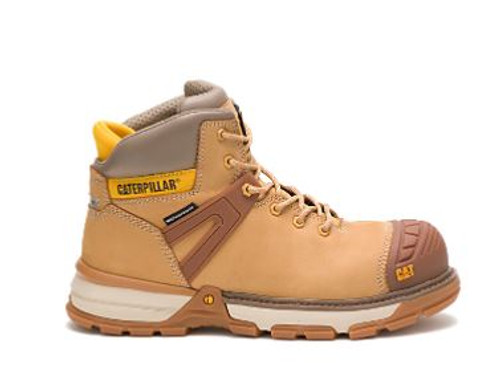 Mens Excavator Superlite Waterproof Nano Toe Work Boot in Honey Reset-M-9.5