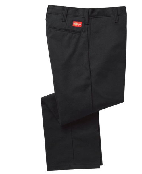 Mens Relaxed Midweight FR Straight-Fit Pant Black-38X36