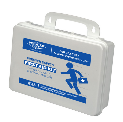 Premier Safety 25-Man First Aid Kit with Eyewash