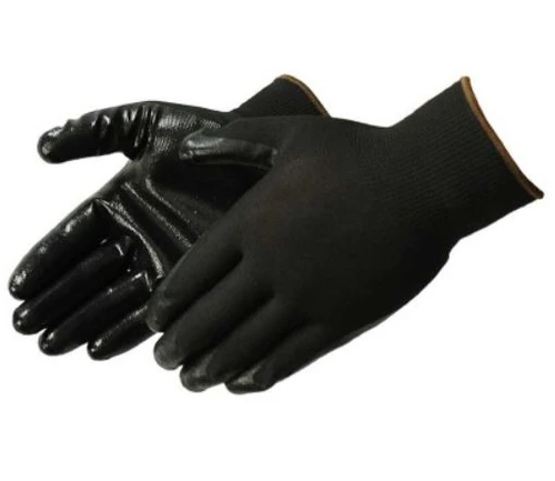 Q-Grip® Ultra-Thin Nitrile Palm Coated, Black, L
