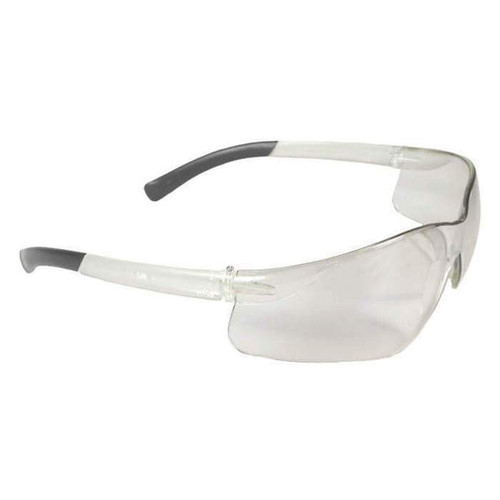Radians® Rad-Atac™ AT1-11 Scratch-Resistant Safety Glasses, Regular, Clear Frame, Clear AF Lens