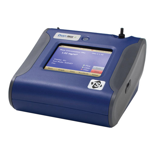 TSI¨ Dusttrakª II 8530 Desktop Aerosol Monitor, 0.1 to 1 um, +/-5% of Factory Set Point - RENTAL