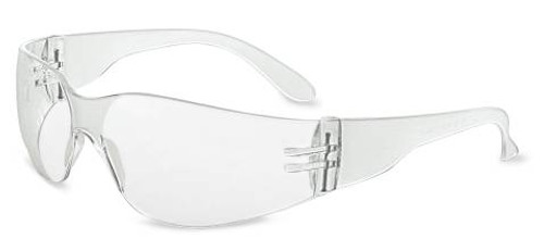XV100 Series Safety Glasses Clear Frosted Frame Clear Lens, Anti-scratch Coating