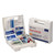 First Aid Only® 90588 Portable First Aid Kit, 7-1/4 in H x 9-1/2 in W x 2-3/4 in D, Plastic, 25 People Served