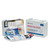 First Aid Only® 90672 Portable First Aid Kit, 6 in H x 9.063 in W x 2-3/8 in D, Metal, 25 People Served