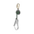 V-TEC CABLE PFL, 10' (3m), single-leg, 36CLS snaphook, steel carabiner (top), Clear