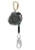 V-TEC Standard Cable SRL, 50' (15m), Galvanized Cable, Steel Swivel Snaphook, ANSI