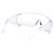 Pyramex® SOLO® S510S Scratch-Resistant Safety Glasses, Universal, Clear Frame, Clear Lens