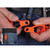 Squids® 3400 Dual Clip Gloves Holder, 6.5 in L x 1 in W x 1 in H, Acetal Copolymer/TPU, Black