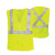 VEA VEA-502-SX ANSI Class 2 5-Point Breakaway High-Visibility Safety Vest, L, Polyester Mesh, Lime - RAF502-SX-LM-LG