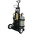 AIR MP-4H Cylinder Air Cart, Steel, Black, Holds 2 High Pressure Cylinders of 4500 psi