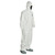 DuPont™ TY122S Hooded Disposable Coverall, 4X, Tyvek® 400, White - TY122SWH4X002500