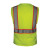 RAF 586-ET-LM ANSI Class 2 Economy High-Visibility Safety Vest, XL, 100% Woven Polyester Mesh, Lime
