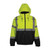 RAF 413-GT-LB Waterproof High-Visibility Bomber Safety Jacket, L, 100% Woven Polyester, Black/Fluorescent Lime