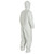 DuPont™ TY127SWH002500 Disposable Hooded Coverall, 3XL, Tyvek® 400, White