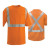 VEA® VEA-102-SX ANSI Class 2 High-Visibility Safety Shirt, M, Polyester, Orange - RAF102-SX-OR-MD