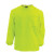 VEA® VEA-200B Non-ANSI Long Sleeve High-Visibility Safety Shirt, L, Polyester, Lime - RAF200B-LME-LG
