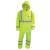 VEA® VEA-402-ST Waterproof High-Visibility Rainsuit, L, Polyester, Lime - RAF402-ST-LM-LG