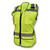 Radians SV59W Heavy Duty Surveyor Safety Vest - Green - Size XL - Womens