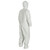 DuPont™ TY127S Hooded Disposable Coverall, L, Tyvek® 400, White-TY127SWHLG002500