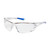 Recon™ Rimless Safety Glasses with Clear Temple, Clear Lens and Anti-Scratch / Anti-Fog Coating