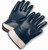 Nitrile Dipped Glove with Jersey Liner & Heavyweight Smooth Grip on Full Hand - Safety Cuff Size Large
