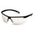 Pyramex® Ever-Lite® SB8680DT Scratch-Resistant Lightweight Safety Glasses, Universal, Black Frame, Input/Output Mirror Anti-Fog Lens