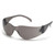 Pyramex® Intruder™ S4120ST Scratch-Resistant Lightweight Safety Glasses, Universal, Gray Frame, Gray Anti-Fog Lens