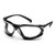 Pyramex® Proximity® SB9310ST Scratch-Resistant Lightweight Safety Glasses, Universal, Black Frame, Clear Anti-Fog Lens - SB9310ST