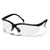 Pyramex® Venture II® SB1810ST Scratch-Resistant Adjustable Safety Glasses, Universal, Black Frame, Clear Anti-Fog Lens - SB1810ST