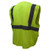 Radians® SV27 ANSI Class 2 Economy Multi-Purpose High-Visibility Surveyor Safety Vest, M, 100% Polyester Mesh, Green - SV27-2ZGM-M