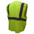 Radians® SV27 ANSI Class 2 Economy Multi-Purpose High-Visibility Surveyor Safety Vest, 3X, 100% Polyester Mesh, Green - SV27-2ZGM-3X