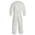 DuPont™ TY125S Collared Disposable Coverall, 3X, Tyvek® 400, White